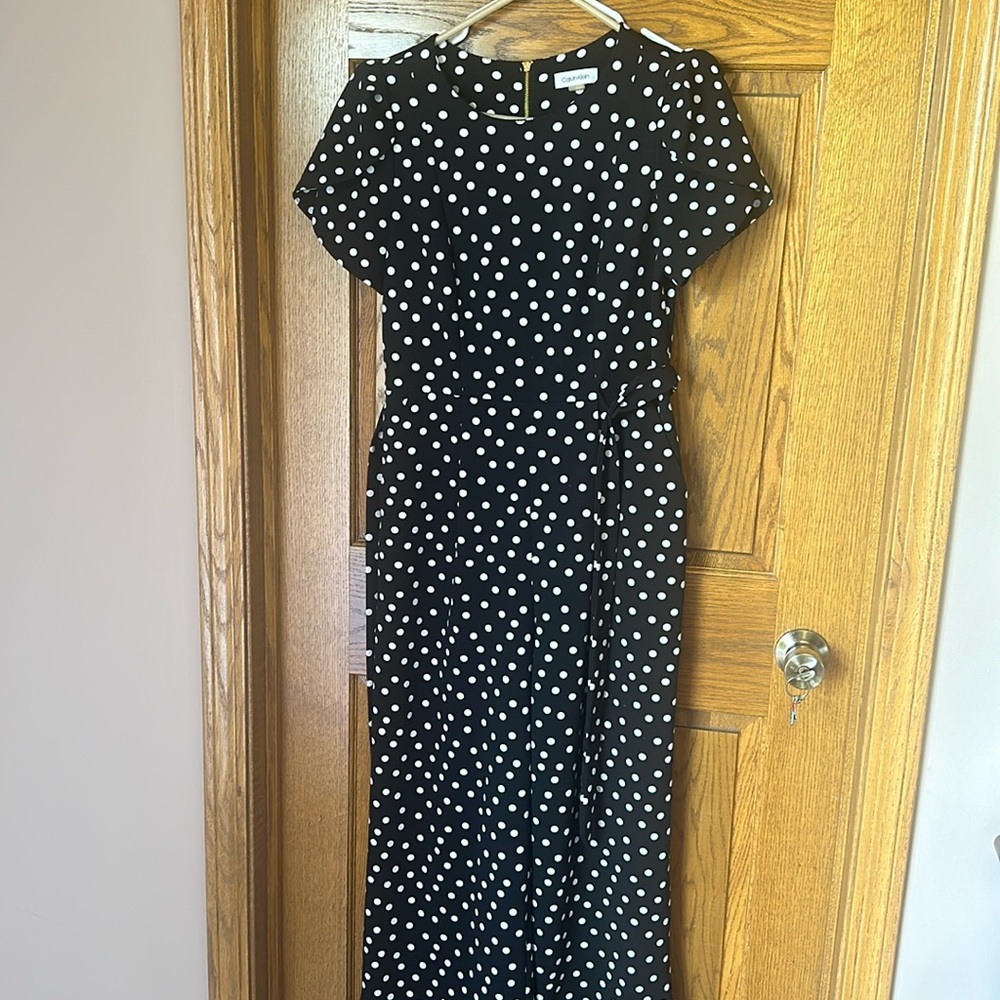 Calvin Klein polka dots jumper